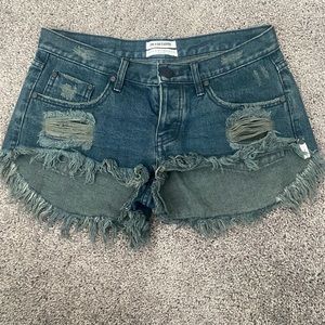 One Teaspoon denim shorts